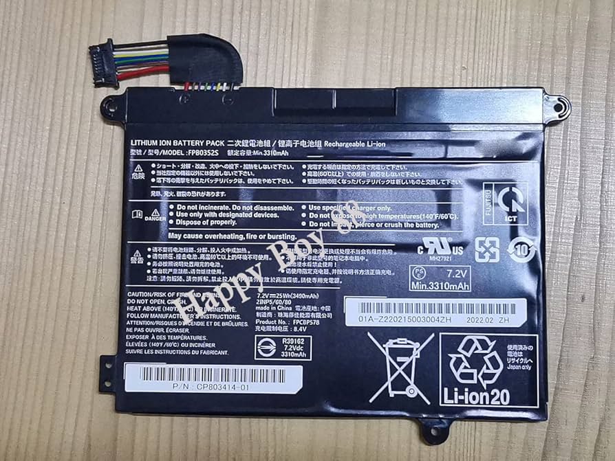 LIFEBOOK メーカー純正バッテリー FPB0352S LIFEBOOK Fujitsu 富士通 FMV UH90/F3 UH90/E3 WU2/F3 WU2/E3